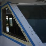 Hatteras 58' Yacht Fisherman Pilot House Window