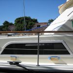 Hatteras 58' Yacht Fisherman Galley Window