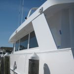 Hatteras Cockpit Motor Yacht 67' boat windows 17