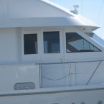 Hatteras Cockpit Motor Yacht 67' boat windows 19