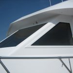 Hatteras Cockpit Motor Yacht 67' boat windows 3 pic