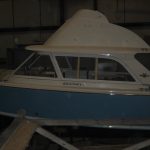 Bertram 31 Windshield