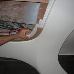 Bertram 31 Windshield