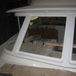 Bertram 31 Windshield