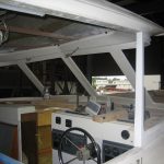 Bertram 31 Windshield