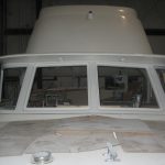 Bertram 31 Windshield