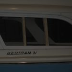 Bertram 31 Windshield