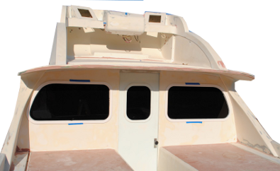 Bertram 31' Bulkhead boat Window