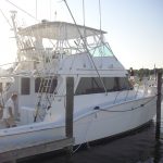 Customized Hatteras Boat Windows Hatteras 55 Convertible_Lookout Boat Window Frames.com