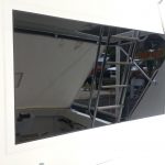 aff salon boat window Hatteras Convertible replacement window