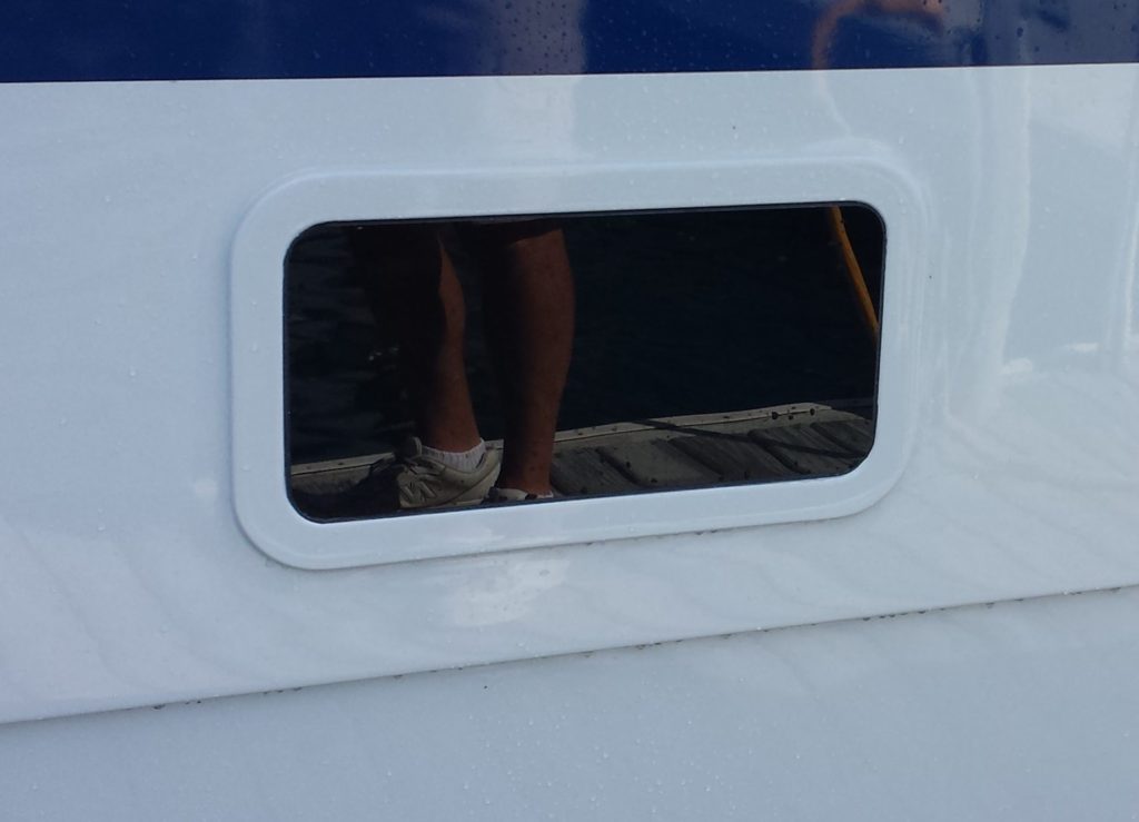 Hatteras Long Range Cruiser 65' Windows - portlights