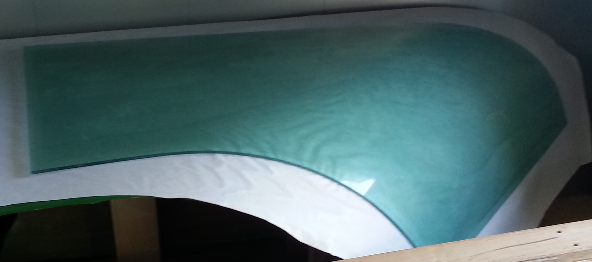 Curved Acrylic Boat Windshields Replacement Boat Windows